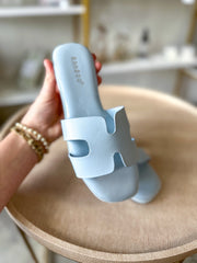 Baby Blue View Slip On Sandal