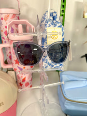 Blue Transparent Mykonos Sunglasses- Katie Loxton