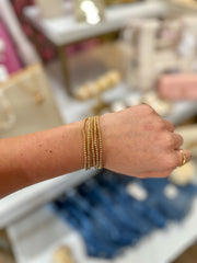Beaded Stretch Bracelets Set of 5