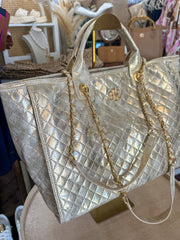 Champagne Pop Missy Tote | Caroline Hill