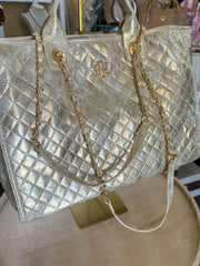 Champagne Pop Missy Tote | Caroline Hill