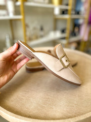Beige Pretty & Polished Mule Sandal