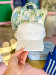 Baseball Mom Embroidered Trucker Hat