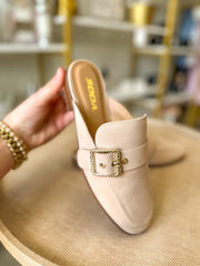 Beige Pretty & Polished Mule Sandal