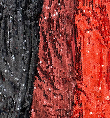 Black Get Glam High Waisted Sequin Shorts