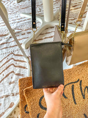 Black Zana Slim Crossbody- Katie Loxton