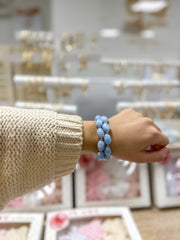 Blue Pastel Dreams Bracelet Set of 2
