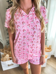 Candy Cane Cutie Sleep SHORTS