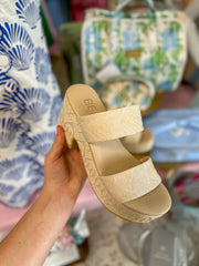 Beige Cape Cod Ocean Avenue Heel