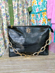 Black Ariana Chic & Wild Crossbody | Caroline Hill