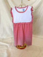 Alice Dress - Red Stripe
