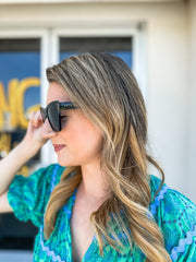 Black Porto Sunglasses- Katie Loxton