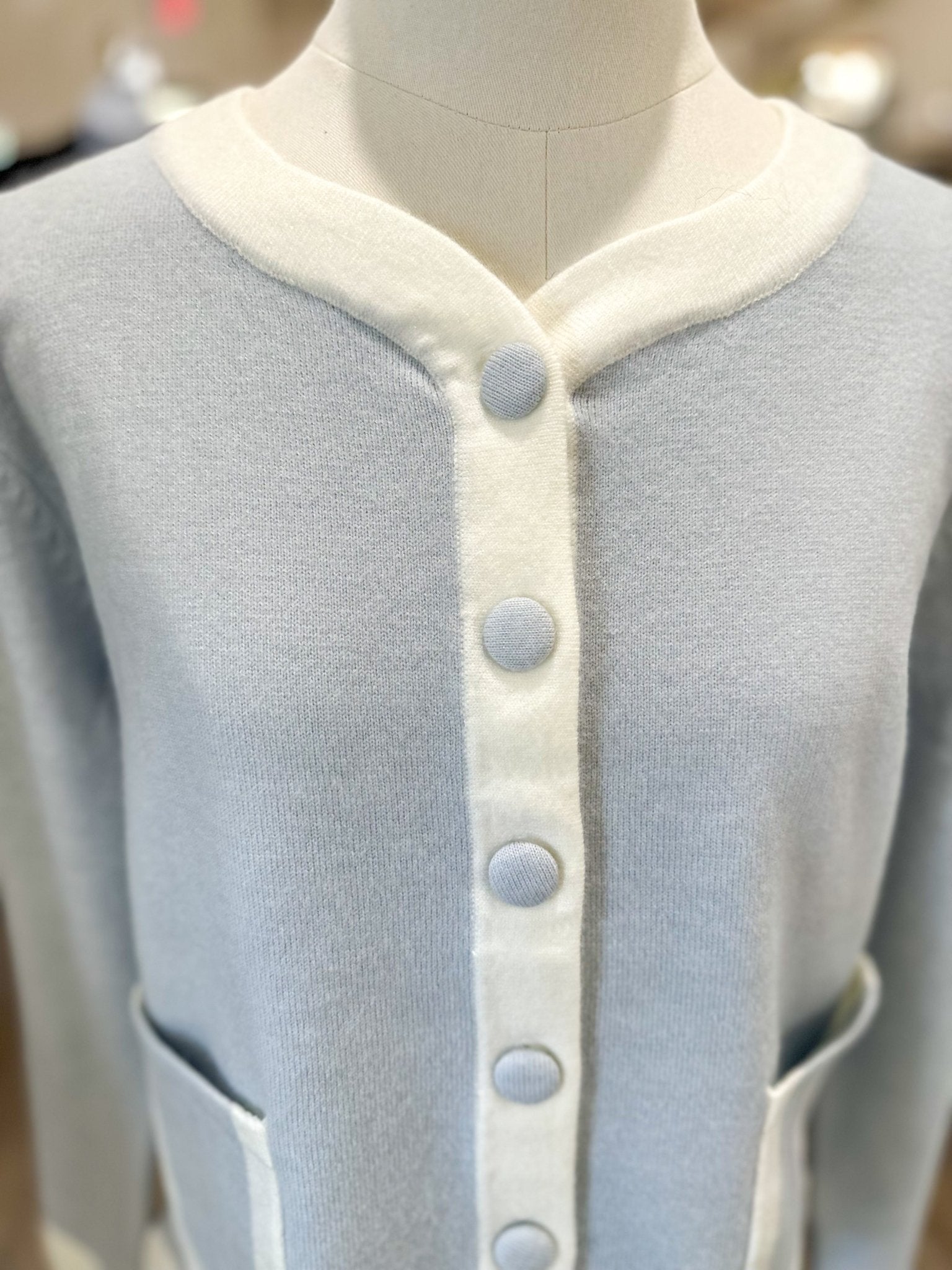 Blue Soft & Sweet Cardigan
