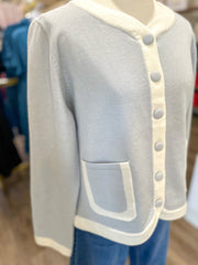 Blue Soft & Sweet Cardigan