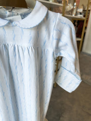 Blue Twirls Gown