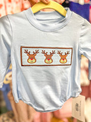 Boys Run Run Rudolph Bubble