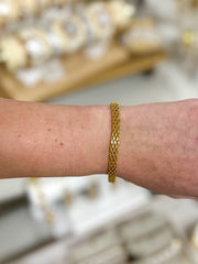 Braid Chain Gold Coated BRACELET