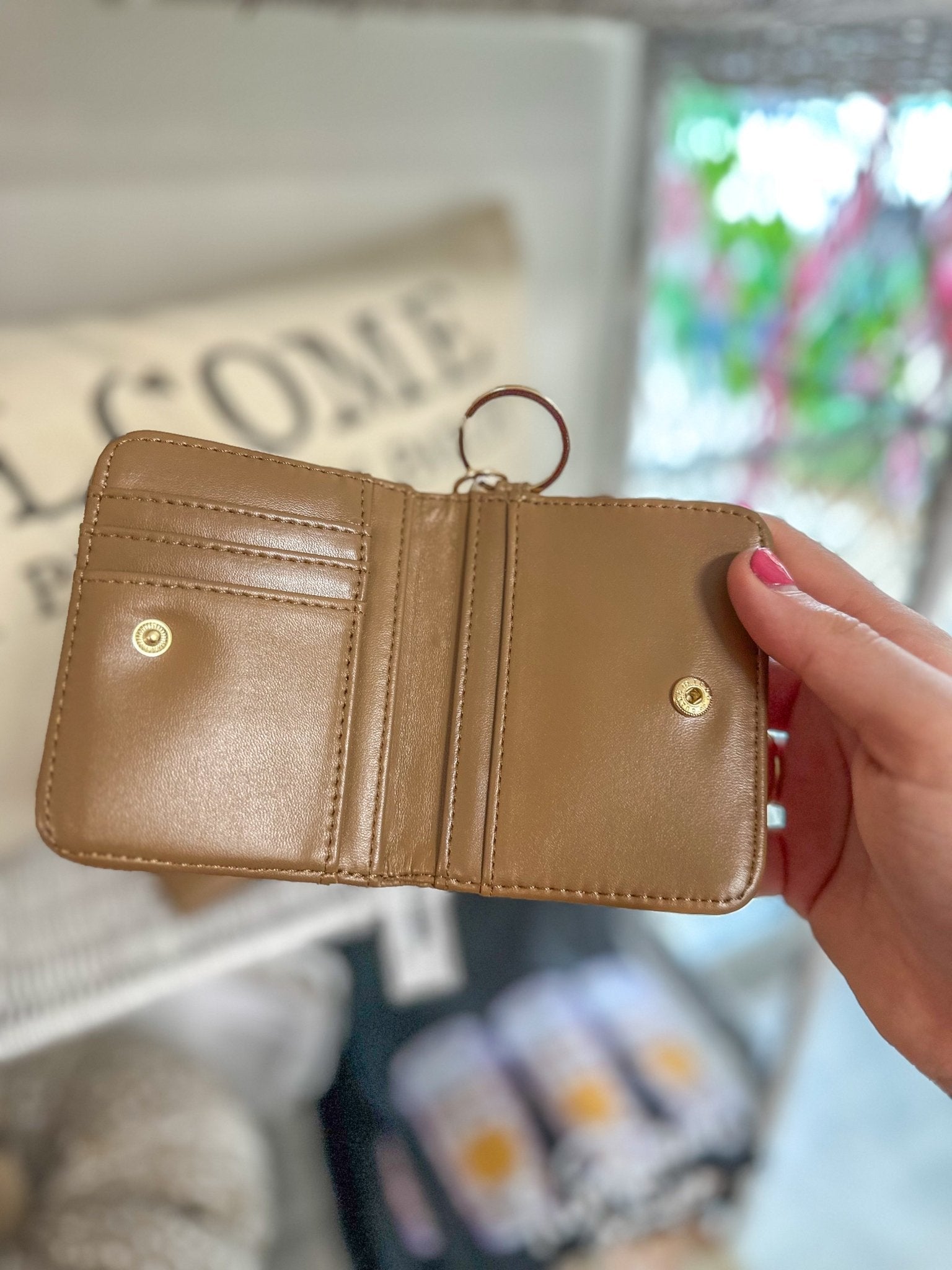 Brown Claire ID Wallet