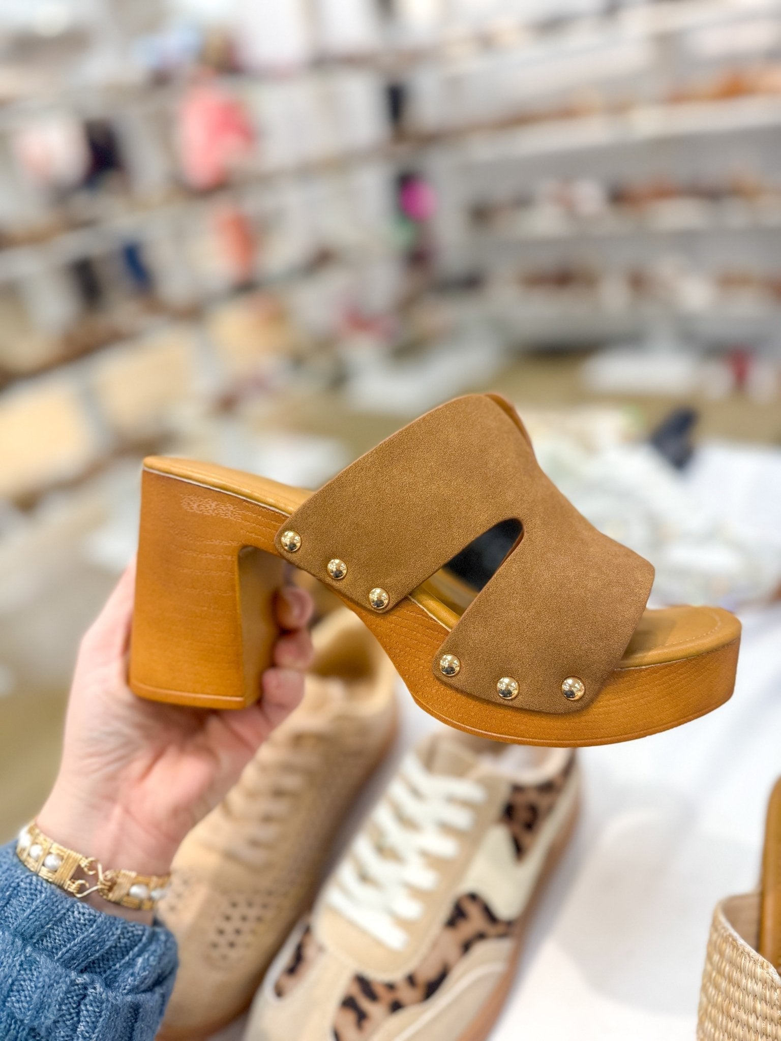 Brown London Platform Heel