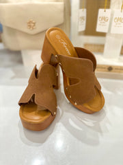 Brown London Platform Heel