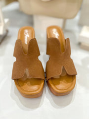 Brown London Platform Heel