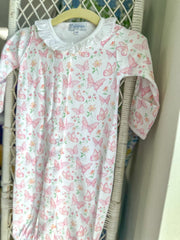 Butterflies Print Converter Gown
