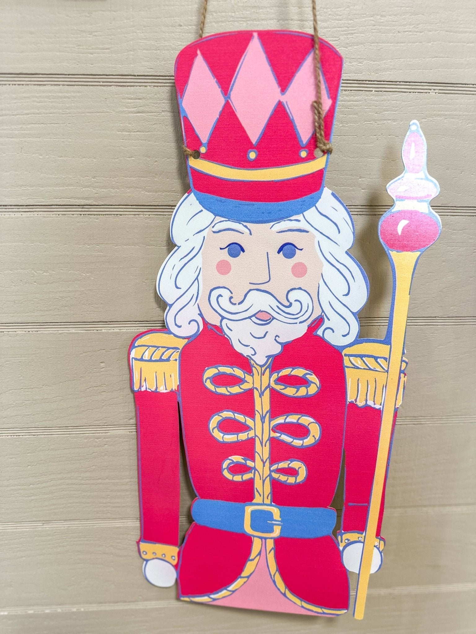 Candy Nutcracker Door Hanger