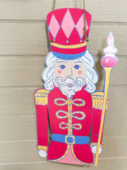 Candy Nutcracker Door Hanger