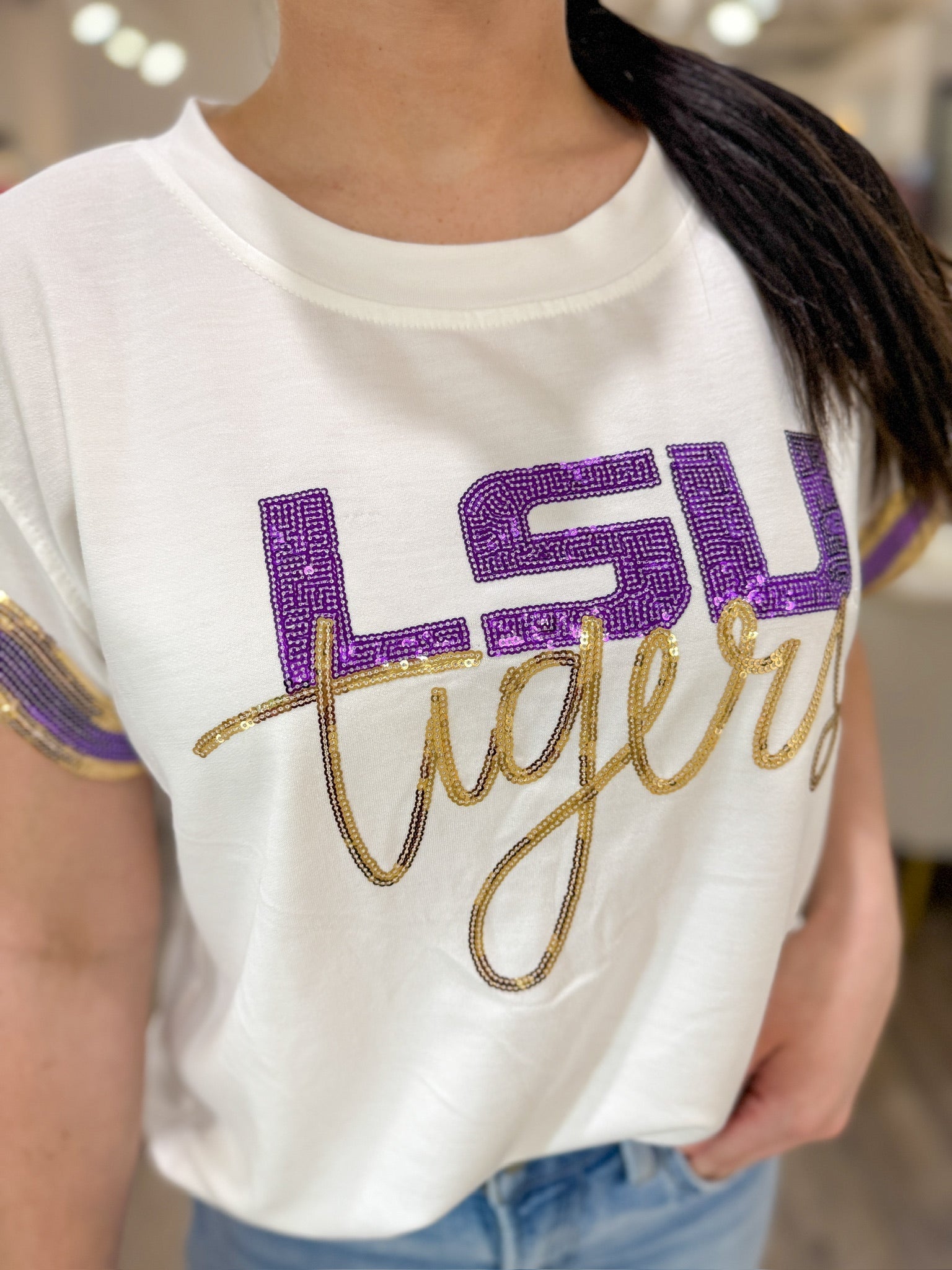Cindy LSU Tigers Top
